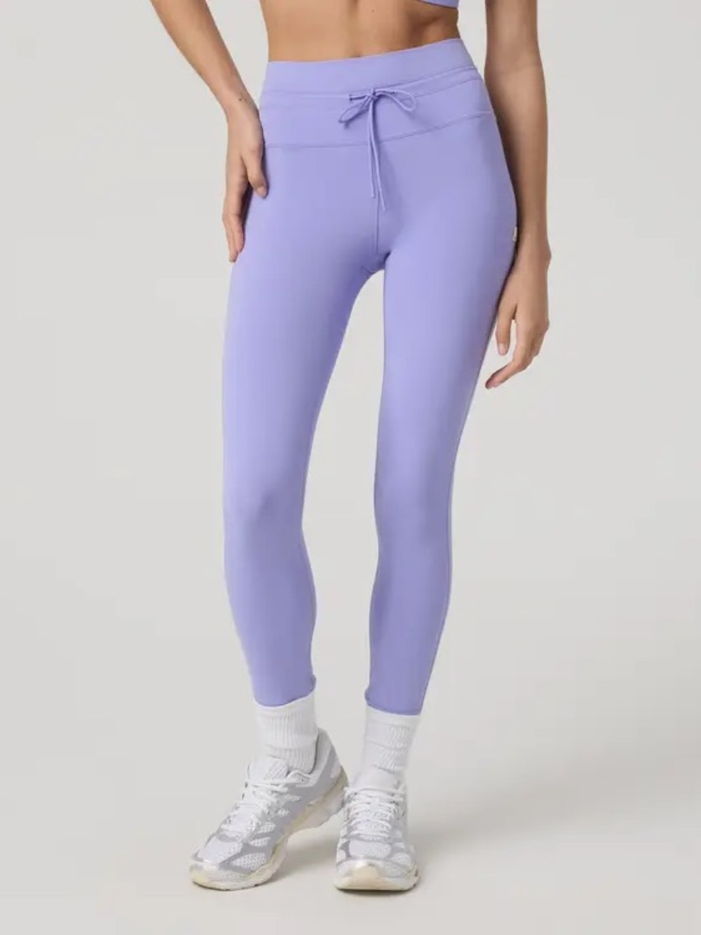 NWT Vuori Hyacinth High-Rise Leggings with Drawstring Waist